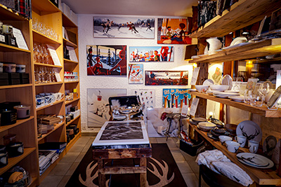 L'intérieur de la boutique Andrélie Homes