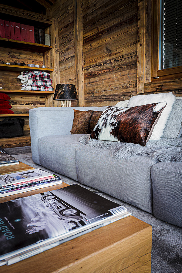 Aménagement de chalet - Salon