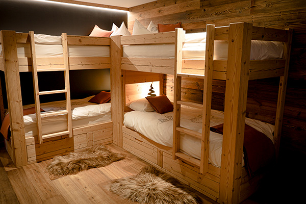 Aménagement et Décoration de chalet - Chambre enfants