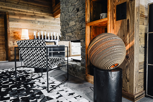 Aménagement et Décoration de chalet - Cheminée