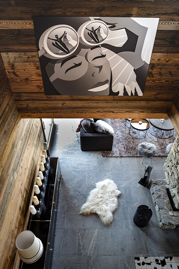 Aménagement et Décoration murale de chalet