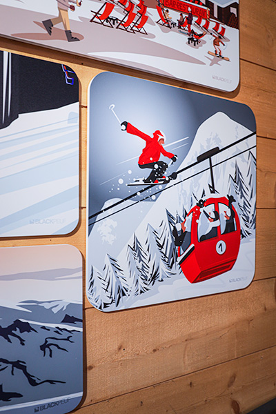 Tableaux de style montagne