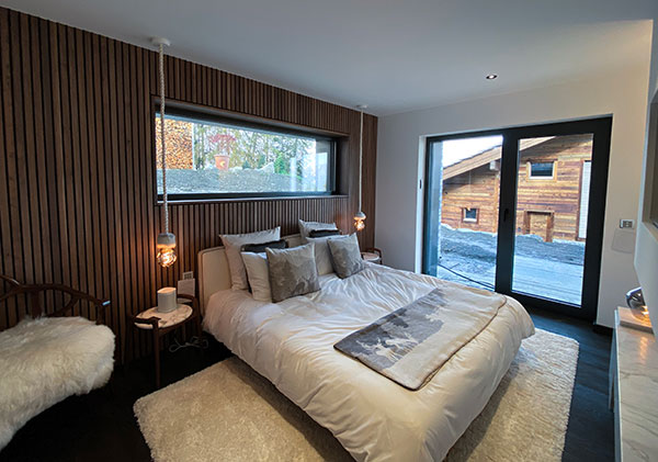 Aménagement et Décoration de chalet - Master Bedroom