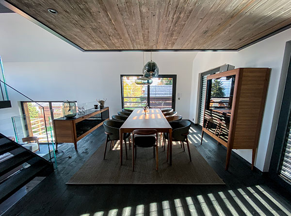 Aménagement et Décoration de chalet - Salle à manger