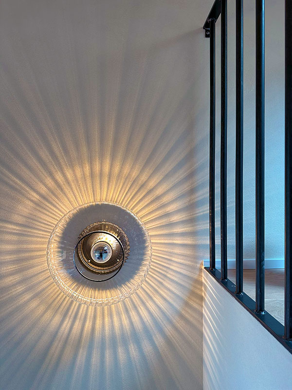 Aménagement et Décoration de chalet - Luminaire en applique - Design by Us