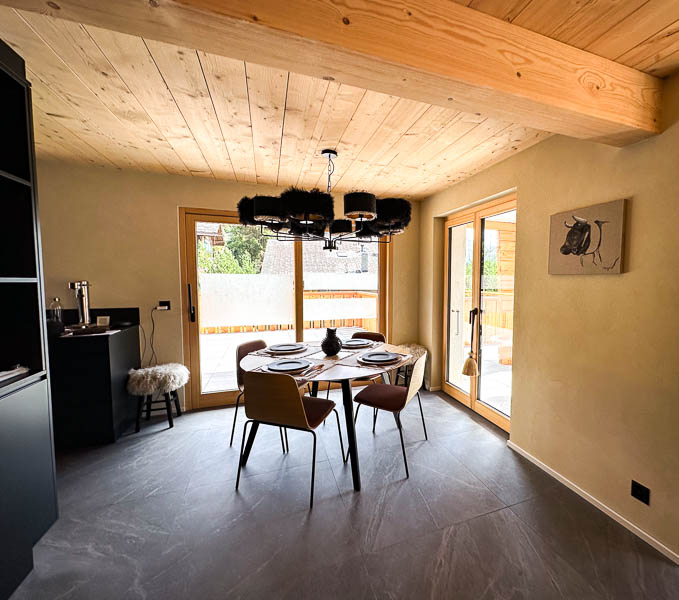 Aménagement et Décoration de chalet - Salle à manger