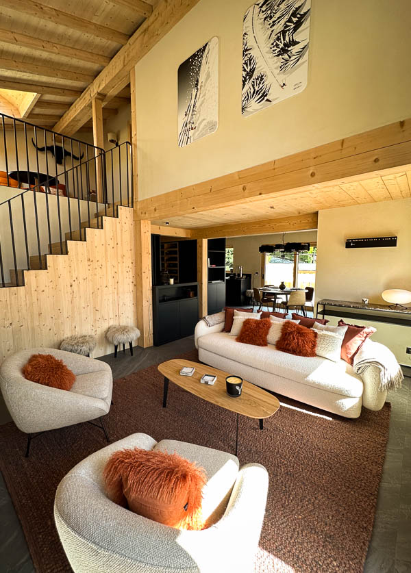 Aménagement et Décoration de chalet - Verbier - Espace de vie
