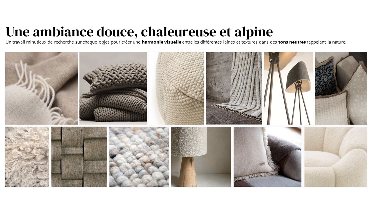 Décoration d'intérieur - Moodboard de l'ambiance