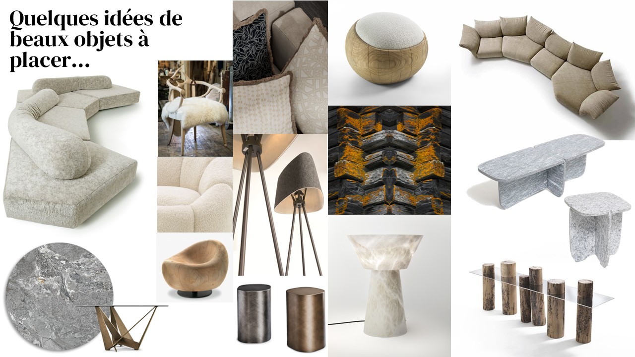 Décoration d'intérieur - Moodboard