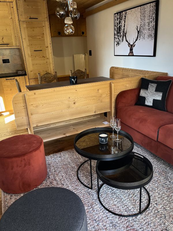 Projet d'aménagement et de décoration d'appartement de montagne Haute -Nendaz - Espace de vie