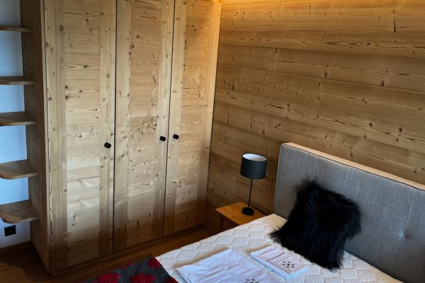 Projet d'aménagement et de décoration d'appartement de montagne Haute -Nendaz - Master Bedroom